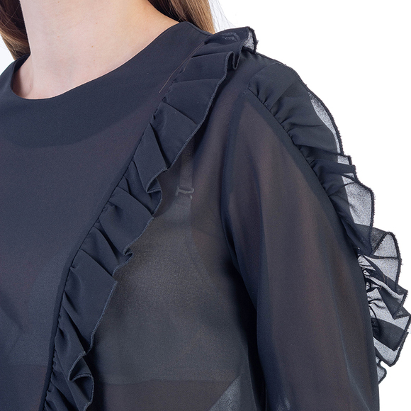 Elmas Phil Blouse Women size XS Black - Picture 5 of 5